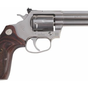 Colt King Cobra Target .357 Magnum Double-Action Revolver with Wood Grips and 4.25 inch