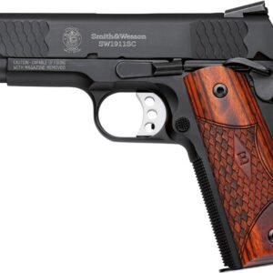 Smith & Wesson SW1911SC 45 ACP E-Series Centerfire Pistol with Round Butt