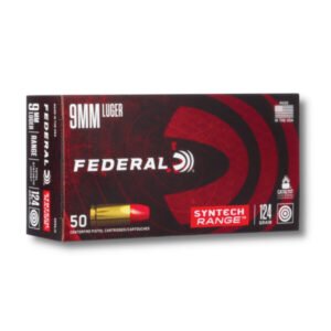 9mm – 124 gr TSJ – Federal Syntech (AE9SJ2) – 500 Rounds